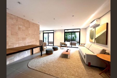 Apartamento à venda com 49m², 1 quarto e 2 vagas Apartamento à venda com 49m², 1 quarto e 2 vagasÁrea comum - Salão de festas