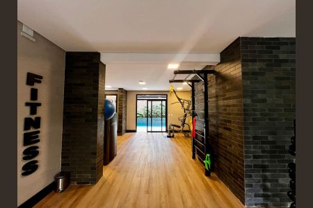 Apartamento à venda com 49m², 1 quarto e 2 vagas Apartamento à venda com 49m², 1 quarto e 2 vagasÁrea comum - Academia