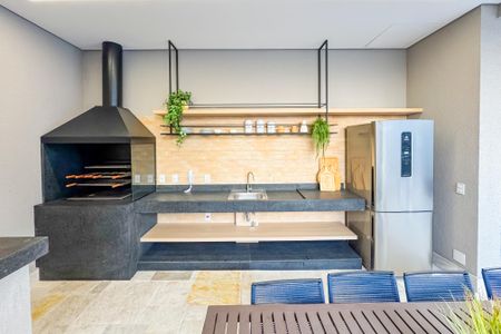 Apartamento à venda com 46m², 1 quarto e 1 vaga Apartamento à venda com 46m², 1 quarto e 1 vagaÁrea comum - Churrasqueira