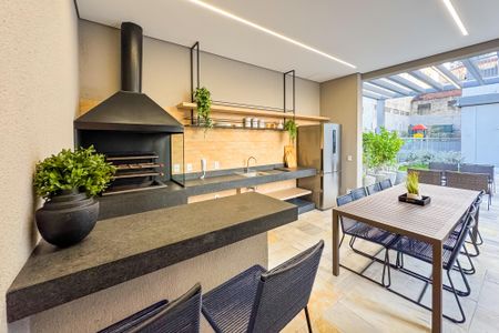 Apartamento à venda com 46m², 1 quarto e 1 vaga Apartamento à venda com 46m², 1 quarto e 1 vagaÁrea comum - Churrasqueira