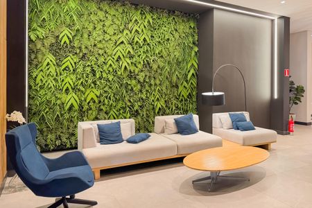 Apartamento à venda com 46m², 1 quarto e 1 vaga Apartamento à venda com 46m², 1 quarto e 1 vagaÁrea comum - Hall social