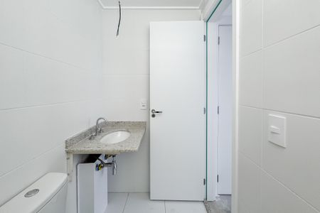 Apartamento à venda com 46m², 1 quarto e 1 vaga Apartamento à venda com 46m², 1 quarto e 1 vagaBanheiro da Suíte
