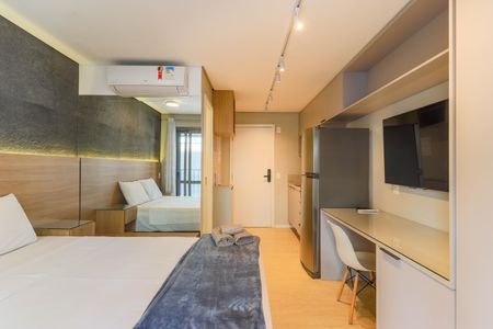 Studio à venda com 24m², 1 quarto e sem vaga Studio à venda com 24m², 1 quarto e sem vagaSala/Quarto