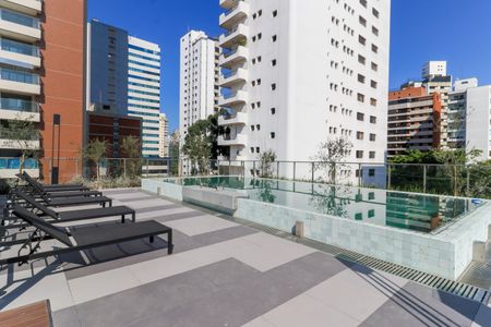 Studio à venda com 24m², 1 quarto e sem vaga Studio à venda com 24m², 1 quarto e sem vagaÁrea comum - Piscina