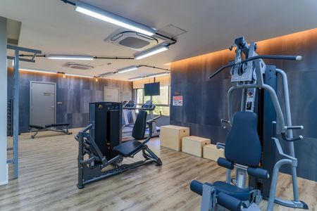 Studio à venda com 24m², 1 quarto e sem vaga Studio à venda com 24m², 1 quarto e sem vagaÁrea comum - Academia