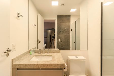 Studio à venda com 24m², 1 quarto e sem vaga Studio à venda com 24m², 1 quarto e sem vagaBanheiro