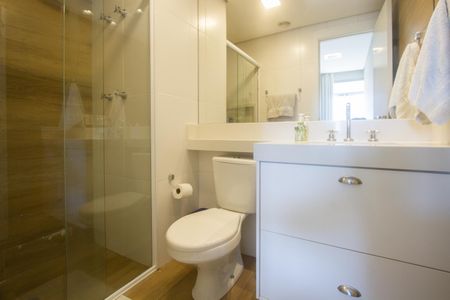 Apartamento à venda com 55m², 1 quarto e 1 vaga Apartamento à venda com 55m², 1 quarto e 1 vagaBanheiro