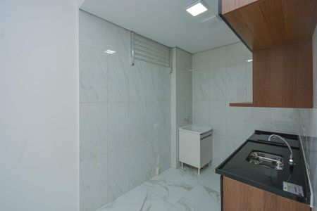 Apartamento à venda com 26m², 1 quarto e sem vaga Apartamento à venda com 26m², 1 quarto e sem vagaCozinha e Área de Serviço