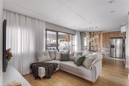 Apartamento à venda com 113m², 3 quartos e 2 vagas Apartamento à venda com 113m², 3 quartos e 2 vagasSala de Estar