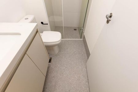 Studio para alugar com 33m², 1 quarto e sem vaga Studio para alugar com 33m², 1 quarto e sem vagaBanheiro