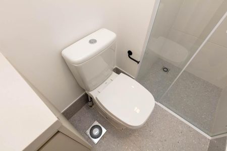 Studio para alugar com 26m², 1 quarto e sem vaga Studio para alugar com 26m², 1 quarto e sem vagaBanheiro