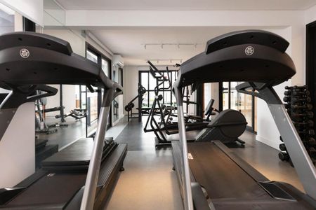 Studio para alugar com 26m², 1 quarto e sem vaga Studio para alugar com 26m², 1 quarto e sem vagaÁrea comum - Academia