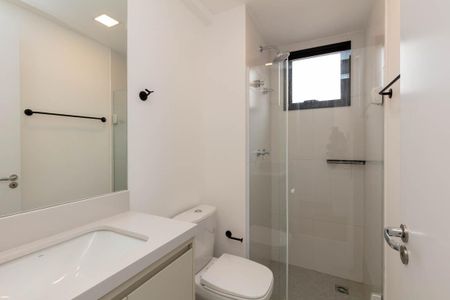 Studio para alugar com 29m², 1 quarto e sem vaga Studio para alugar com 29m², 1 quarto e sem vagaBanheiro