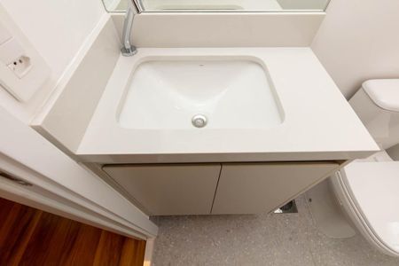 Studio para alugar com 29m², 1 quarto e sem vaga Studio para alugar com 29m², 1 quarto e sem vagaBanheiro