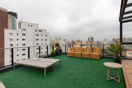 Studio para alugar com 29m², 1 quarto e sem vaga Studio para alugar com 29m², 1 quarto e sem vagaÁrea comum - Solarium