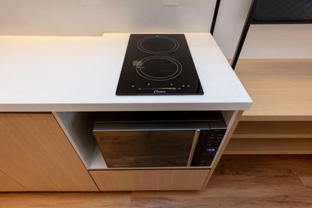 Studio para alugar com 29m², 1 quarto e sem vaga Studio para alugar com 29m², 1 quarto e sem vagaCozinha