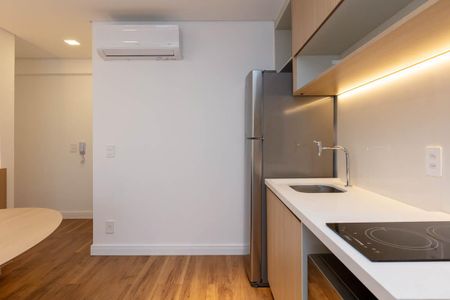 Studio para alugar com 29m², 1 quarto e sem vaga Studio para alugar com 29m², 1 quarto e sem vagaCozinha
