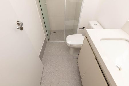 Studio para alugar com 33m², 1 quarto e sem vaga Studio para alugar com 33m², 1 quarto e sem vagaBanheiro