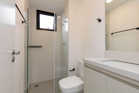 Studio para alugar com 33m², 1 quarto e sem vaga Studio para alugar com 33m², 1 quarto e sem vagaBanheiro