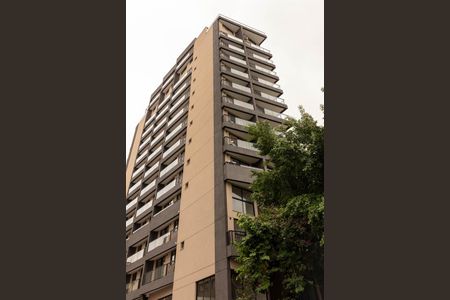 Studio para alugar com 29m², 1 quarto e sem vaga Studio para alugar com 29m², 1 quarto e sem vagaFachada