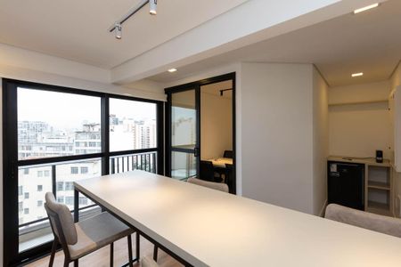 Studio para alugar com 29m², 1 quarto e sem vaga Studio para alugar com 29m², 1 quarto e sem vagaÁrea comum - Coworking