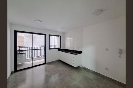 Sala/Cozinha de apartamento para alugar com 1 quarto, 37m² em Vila Dom Pedro Ii, São Paulo