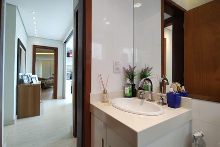 Casa de condomínio à venda com 441m², 3 quartos e 2 vagasBanheiro da Suíte 1