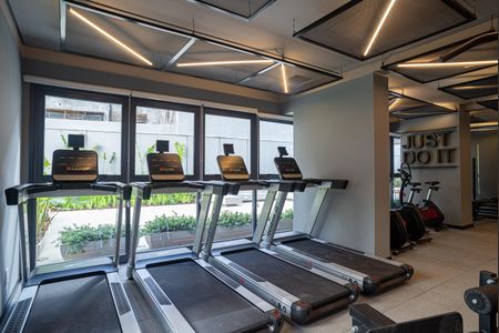 Studio à venda com 27m², 1 quarto e sem vaga Studio à venda com 27m², 1 quarto e sem vagaÁrea comum - Academia