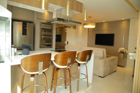 Apartamento à venda com 78m², 2 quartos e 2 vagasCozinha / Living