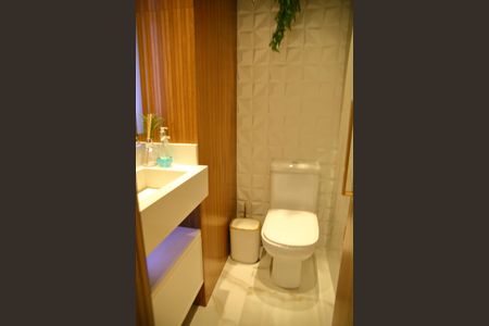 Apartamento à venda com 78m², 2 quartos e 2 vagasLavabo da Sala