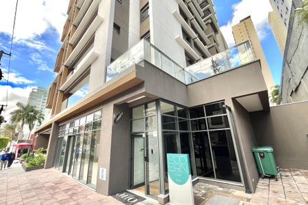 Studio para alugar com 26m², 1 quarto e sem vaga Studio para alugar com 26m², 1 quarto e sem vagaFachada