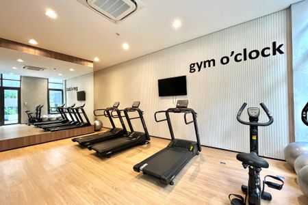 Studio para alugar com 26m², 1 quarto e sem vaga Studio para alugar com 26m², 1 quarto e sem vagaÁrea comum - Academia