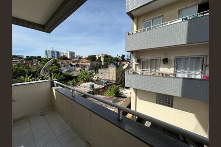 Apartamento à venda com 68m², 2 quartos e 1 vagaVaranda do Quarto 1