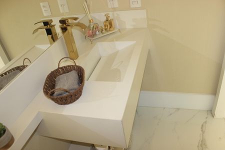 Apartamento à venda com 169m², 3 quartos e 3 vagasLavabo da sala