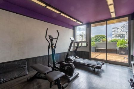 Studio à venda com 40m², 1 quarto e sem vaga Studio à venda com 40m², 1 quarto e sem vagaAcademia