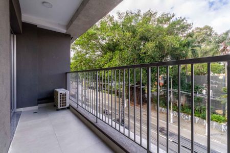 Studio à venda com 40m², 1 quarto e sem vaga Studio à venda com 40m², 1 quarto e sem vagaVaranda