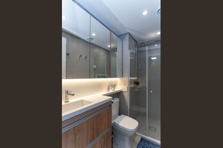 Apartamento para alugar com 36m², 1 quarto e sem vaga Apartamento para alugar com 36m², 1 quarto e sem vagaBanheiro Social