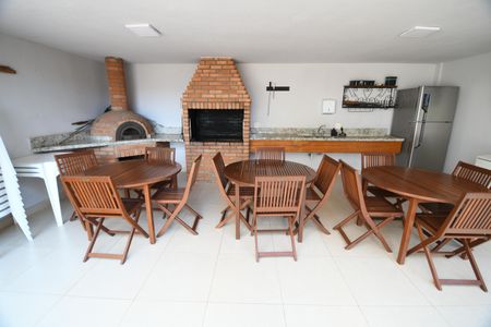 Apartamento para alugar com 117m², 3 quartos e 2 vagasÁrea comum - Churrasqueira