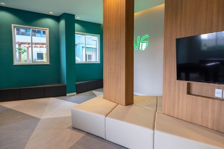 Apartamento à venda com 43m², 1 quarto e 1 vaga Apartamento à venda com 43m², 1 quarto e 1 vagaÁrea comum