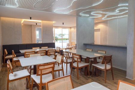 Apartamento à venda com 43m², 1 quarto e 1 vaga Apartamento à venda com 43m², 1 quarto e 1 vagaÁrea comum - Salão de festas 2