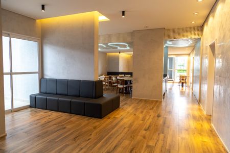 Apartamento à venda com 43m², 1 quarto e 1 vaga Apartamento à venda com 43m², 1 quarto e 1 vagaÁrea comum - Salão de festas 2