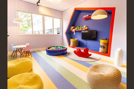 Apartamento à venda com 24m², 1 quarto e sem vaga Apartamento à venda com 24m², 1 quarto e sem vagaÁrea comum - Brinquedoteca