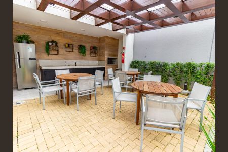 Apartamento à venda com 24m², 1 quarto e sem vaga Apartamento à venda com 24m², 1 quarto e sem vagaÁrea comum - Churrasqueira