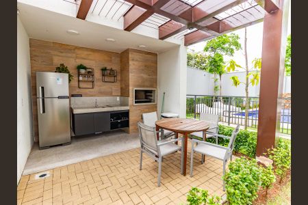 Apartamento à venda com 24m², 1 quarto e sem vaga Apartamento à venda com 24m², 1 quarto e sem vagaÁrea comum - Churrasqueira