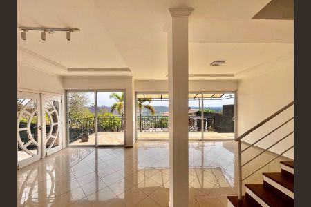 Sala de casa de condomínio à venda com 3 quartos, 356m² em Conjunto Habitacional Vila Santana (sousas), Campinas
