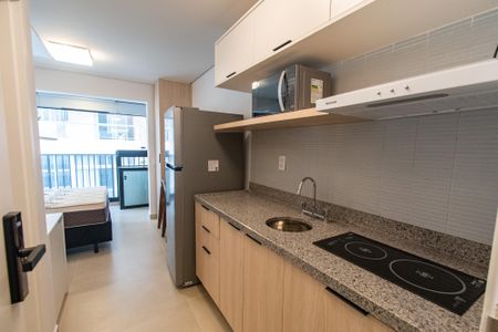 Studio à venda com 22m², 1 quarto e sem vaga Studio à venda com 22m², 1 quarto e sem vagaCozinha