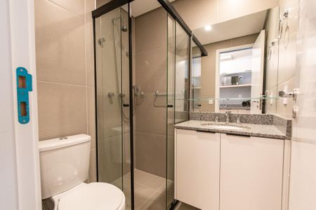 Studio à venda com 22m², 1 quarto e sem vaga Studio à venda com 22m², 1 quarto e sem vagaBanheiro