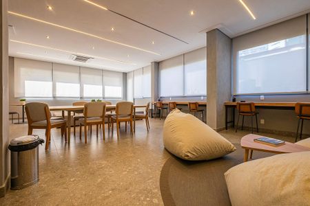 Studio para alugar com 25m², 1 quarto e sem vaga Studio para alugar com 25m², 1 quarto e sem vagaÁrea comum - Coworking