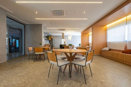 Studio para alugar com 25m², 1 quarto e sem vaga Studio para alugar com 25m², 1 quarto e sem vagaÁrea comum - Salão de Festas