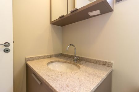 Studio para alugar com 25m², 1 quarto e sem vaga Studio para alugar com 25m², 1 quarto e sem vagaBanheiro